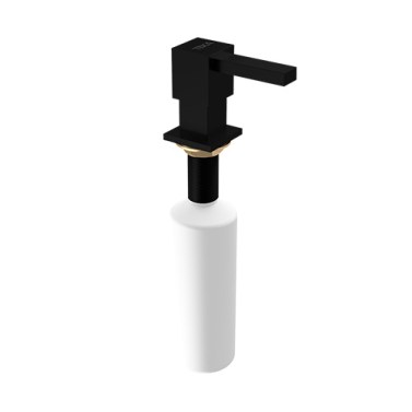 Accesorios y complementos - TEKA Dispensador de Jabón Cuadrado Negro Mate