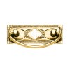 Asas y anillas mueble - Asa Cómoda con Placa M1160000 OLU 96x42 mm con Bocallave