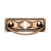 Asas y anillas mueble - Asa Cómoda con Placa M1160000 VP 96x42 mm con Bocallave