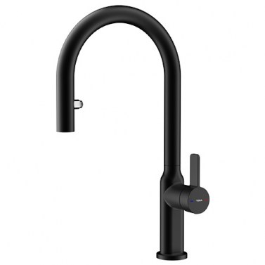 TEKA Grifo Cocina Caño Alto OVAL 9382 Negro