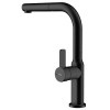 TEKA Grifo Cocina Caño Alto OVAL 938 Extraíble Negro