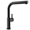 TEKA Grifo Cocina Caño Alto OVAL 938 Extraíble Negro