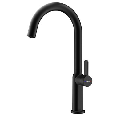 TEKA Grifo Cocina Caño Alto OVAL 915 Negro