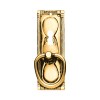 Asas y anillas mueble - Anilla con Placa M1161000 OLU 96x35 mm con Bocallave
