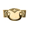 Asas y anillas mueble - Asa con Placa M1164B00 OLU 63x36 mm