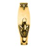 Asas y anillas mueble - Tirador con Placa M1172000 OLU 82x25 mm