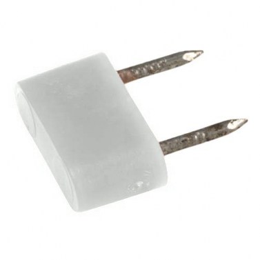 Soportes para baldas - Tope Dos Puntas Grande A100 Blanco