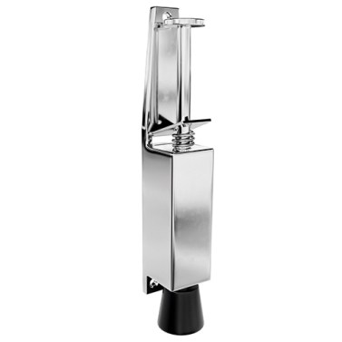 Retenedor Puertas de Pie Mod.11 165x30 mm Cromo Mate