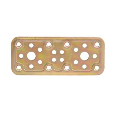 Placa Unión para Vigas y Pérgolas Mod. 500 Bicromatado