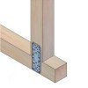 Placa Unión para Vigas y Pérgolas Mod. 501 Bicromatado