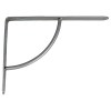 Soportes para baldas - Palomilla Mod. 12 250x200 mm Gris Metalizado