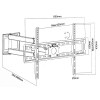 Soportes TV - Soporte TV Pared con Brazo 30