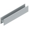 Perfil H Japonesa 32 mm para Puerta 16 mm Bronce 4 Metros