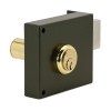 Cerradura Sobreponer 124A 100mm Cilindro Redondo Derecha