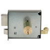 Cerradura Sobreponer 125A 80mm Cilindro Redondo Derecha