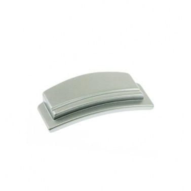 Tiradores mueble - Tirador Doble M1270000 SAL 63x27 mm Plata Mate