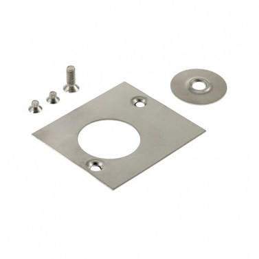 Cierrapuertas - Embellecedor Perno Suelo Pivotante Inox