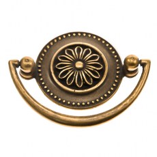 Asas y anillas mueble - Asa con Placa Roseta M1310A00 AU 60 mm