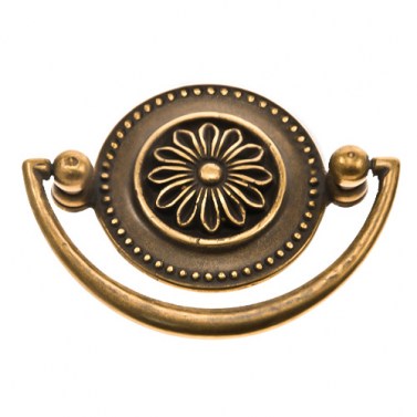 Asas y anillas mueble - Asa con Placa Roseta M1310A00 AU 60 mm