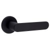 Juego Manivelas con Roseta 1320 Shape Negro Mate