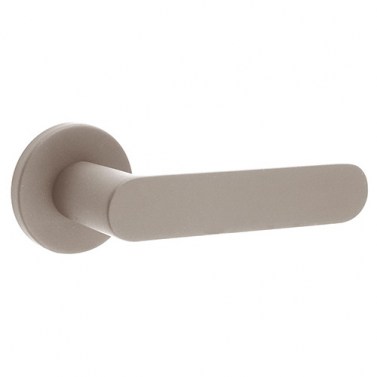Manivelas con roseta - Juego Manivelas con Roseta 1320 Shape Níquel Mate Opaco