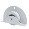 Ruedas - Rueda Pebera Placa Embutir para Cama Nido Gris