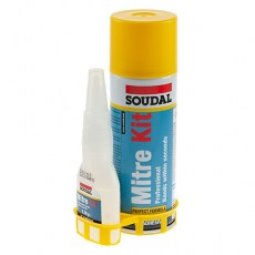 Adhesivos y selladores - Gel Cianocrilato 50gr + Acelerante 200ml MITRE KIT