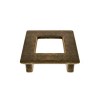 Tirador Cuadrado M1378000 AU 85x85 mm