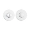 Condenas - Descondenas - Condena Descondena con Roseta Redonda 13WC Ø50mm Blanco