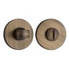 Condenas - Descondenas - Condena Descondena con Roseta Redonda 13WC Ø50mm Cuero Inglés