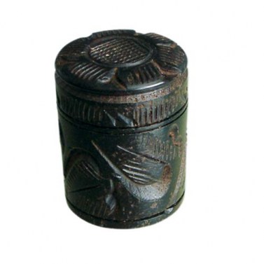 Pomos mueble - Pomo Ethnic 143 25mm Ébano Tallado