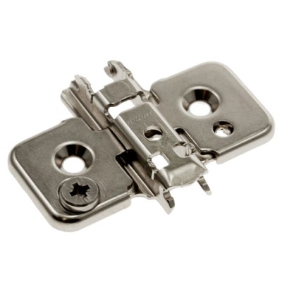 BLUM Base Bisagra Cruz 8,5 mm con Excéntrica
