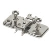 BLUM Base Bisagra Cruz 8,5 mm con Excéntrica y Tacos 5 mm