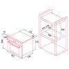 Hornos - NODOR Horno Multifunción NorChef MO 6610 RR Rojo