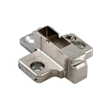 BLUM Base Bisagra Cruz 17,5 mm con Excéntrica