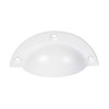 Tirador Concha 180NE 92 mm Blanco Mate