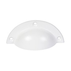 Tirador Concha 180NE 92 mm Blanco Mate