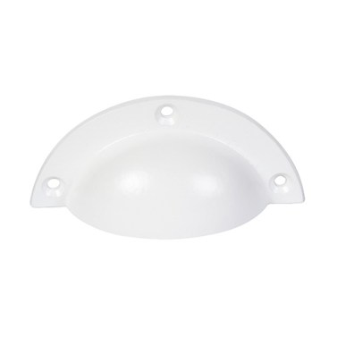 Tirador Concha 180NE 92 mm Blanco Mate