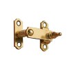 Fallebas y Cremonas para Ventanas - Aldabilla 1816 con Cuello 25 mm Dorado