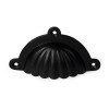 Asas y anillas mueble - Tirador Concha 181NE 104 mm Negro Mate