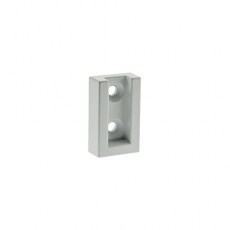 Interior armario - Soporte Lateral Costado Barra Rectangular Blanco Mate