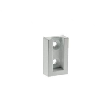 Interior armario - Soporte Lateral Costado Barra Rectangular Blanco Mate