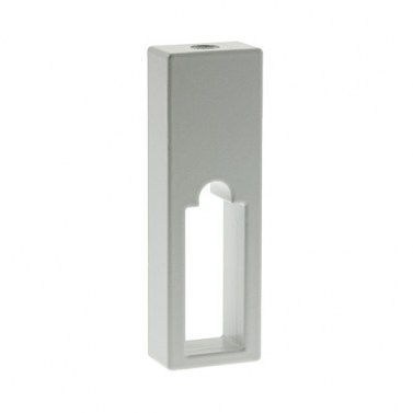 Soporte Central Bajo Balda Barra Rectangular Blanco Mate
