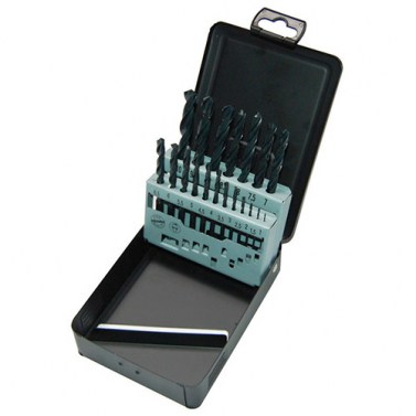 Consumibles para herramientas - Estuche 19 Brocas HSS para Metal