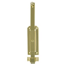 Pasador con Placa 300 mm Hierro Latonado