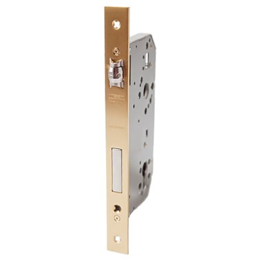 Cerradura de Rodillo 2036 60 mm Latonado