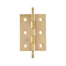 Bisagras de pala - Bisagra Fija 207 50x40 mm con Remate Hierro Latonado