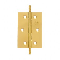 Bisagra Fija 207 70x40 mm con Remate Latón
