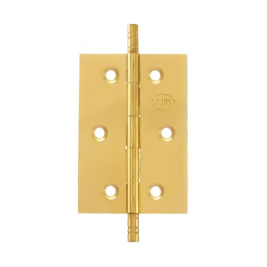 Bisagra Fija 207 70x40 mm con Remate Latón