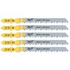 Consumibles para herramientas - Hojas Segueta Corte Rápido Madera 75x4 mm 5 unidades